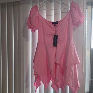 Current Mood Vibrant Pink Dress